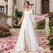 Women's Clothing Dress New Chiffon One Shoulder Sleeve Dress Banquet Wedding Wedding Dress Evening Dress Bridesmaid Dress_ecoleips.com