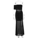 Summer New Women Fashion Dress Sexy Off The Shoulder Slim Fit Long Dress Casual Daily Party Wear Long Dress For Ladies_ecoleips.com