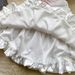 Women's Sweet Floral Print Strapless Dress Style High Waist Slimming Puffy Tulip Skirt White Summer Elegant_ecoleips.com