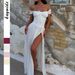 DiYun European And American Elegant Style Versatile Solid Color Long Dress Women's Clothing 2026 Summer_ecoleips.com