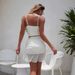 Women's Sexy Halter Top Solid Color Three Piece Swimsuit Set European And American Style Bikini Foreign Trade Swimwear_ecoleips.com