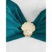 2025 New European And American Solid Color Bikini Swimsuit Women Fashion Sexy Accessories Halter Neck Slimming Swimsuit_ecoleips.com