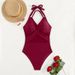 Women's Clothing Women's Sexy One Piece Swimsuit Solid Color Mesh Style Fashionable Bikini For Formal & Casual For Women_ecoleips.com