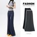 Women's Two Piece Yoga Pants Set Flared Hem Wide Leg Loose Fitting Low Waisted Stretchy Casual Cool Style_ecoleips.com