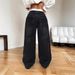 Women's Low-Rise Wide Leg Jeans Distressed Denim Pants Flared Hem Comfortable Stretch Bootcut Trousers Sexy Casual Fashion_ecoleips.com