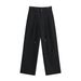 Commuter Fashion Temperament Drawstring Suit Wide Leg Pants Women's Spring And Summer New Drape Casual Pants High Waist Mopping Trousers_ecoleips.com