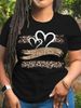European And American Cross-border Foreign Trade Wholesale Clothing, Colorful Heart-patterned Round-neck Plus-size_ecoleips.com