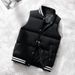 Women's Clothing version of the East Street autumn and winter new fashion trend leisure versatile niche slim warm vest outer wear_ecoleips.com