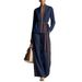 Women's Color Block Cardigan Shirt And Wide Leg Pants Set Casual Spring/Summer Two-Piece Outfit European American Style_ecoleips.com