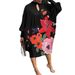 Women's Clothing Spring And Summer New Products Elegant Style Flower Print Large Size Dress Midi Skirt_ecoleips.com