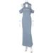 European And American Women's Clothing 2025 Summer New Fashion Street Style Solid Color Sexy Backless Zipper Strapless_ecoleips.com