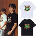 Y2K Printed Cotton T-shirt Women's Round Neck Short Sleeve Casual Top For Men_ecoleips.com