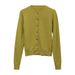 Cross-Border Knitted European And American 2026 Early Autumn High Neck Sleeveless Base Shirt + Sweater Cardigan Set For_ecoleips.com