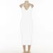 Women's Clothing Low Cut Backless Halter Dress American Style Casual Elegant Fashion Thin Material Suitable For Wish_ecoleips.com