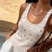 Women's U Neck Racerback Camisole Loose Fitting Top Style Spring Summer Casual Fashion_ecoleips.com