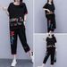 Women's Hooded Zip-Up Top & Wide Leg Pants Set – Streetwear Two-Piece Outfit For Fall & Winter (Black/Emerald Green/Burgundy/Brown)_ecoleips.com