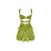 Women's Sexy V-Neck Bodycon Short Skirt Sequin Dress Cross Border Autumn/Winter European American Style Irregular Design_ecoleips.com
