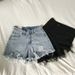 Summer New Style Beggar Denim Shorts For Women High Waist Sexy Notched Frayed Wide Leg Slimming Versatile Casual Hot_ecoleips.com