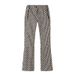 Aria Basics Autumn Winter European American Design High Waist Slimming Casual Versatile Plaid Flared Long Ski Pants For Women_ecoleips.com