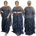 Water-soluble Lace Loose-fitting Robe, Best-selling Plus-size Dress In The Middle East And Africa, 8807,_ecoleips.com