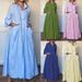 Elegant Embroidered Oversized Shirt Dress With Lace Detail – Comfortable Loose Fit, Long Sleeve, A-Line Silhouette For Women, Available In Multiple_ecoleips.com