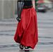 Women's Clothing Half Length Skirt Big Swing Skirt A Line Skirt High Waist Slimming Plus Size Women's Dance Long Skirt Large Stock_ecoleips.com