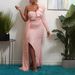 Verve 2025 Winter Fashion New Single Shoulder Sequin Bridesmaid Party Long Dress Women's Wear_ecoleips.com