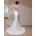Women's Clothing Style Out Of The Door Banquet Annual Meeting Fishtail Long Skirt Female Party Evening Dress_ecoleips.com
