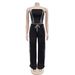 Women's Clothing New Fashion Slim Solid Color Tube Top Wide Leg Pants Suit Two Piece Set Delivery_ecoleips.com