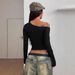 Women's Clothing Solid Color Casual Top Comfortable Everyday Wear Spring Autumn Fits True To Size_ecoleips.com