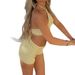 Women's Clothing Women's Crochet Halter Neck Suit Hollowed Out Spring Summer_ecoleips.com