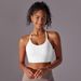 K New Solid Color Back Cross Strap Sports Running Fitness Yoga Clothing Sports Underwear For Women_ecoleips.com