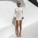 2025 Hollowed-Out Side Strap Crewneck Backless Sunblock Beach Blouse Jumpsuit New Fashionable Summer Top For Women_ecoleips.com