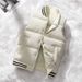 Women's Clothing version of the East Street autumn and winter new fashion trend leisure versatile niche slim warm vest outer wear_ecoleips.com