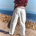American-style Color-blocked High-waisted Sports For Women, Autumn Winter, Drapey Sweatpants, Fashionable Slimming,_ecoleips.com