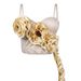 Women's Clothing Flower Tassel Design Outer Wear Fishbone Bra Slim Fit With Coasters Camisole_ecoleips.com