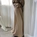 High-Waisted A-Line Midi Skirt 97 Cm Ankle-Length Versatile Slimming Elegant Simple For All Seasons Women's Bottoms_ecoleips.com