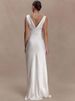 Mozision Elegant Satin Cowl Neck Sexy Maxi Dress Women Fashion Sleeveless Backless Bodycon Slip Club Party Long Dress Female_ecoleips.com