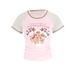 AD504 Quality Model 2025 Autumn Style Fresh And Sweet Polyester Pullover Round Neck Slim Fit Women's T-Shirt_ecoleips.com