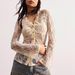 European And American Cross-border 2026 Spring New Lace Shirt, Slim-fit, Niche Design, Commuter Semi-transparent Top For_ecoleips.com