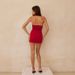2026 Summer Collection Cross-Border New Halter Neck Bodycon Mini Y2K European And American Sexy Hot Girl Dress_ecoleips.com