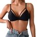 Women's Sexy Solid Color Bikini Top - High Elasticity, Comfortable & Stylish Swimwear For Beach & Pool_ecoleips.com