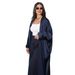 New Muslim Sleeve Long Dress Women's Cardigan Abaya Durable Robe For Women_ecoleips.com