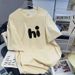 Women's Clothing Pure Cotton White T Shirt Short Sleeved Fashionable Loose Slim Half Sleeved T Shirt_ecoleips.com