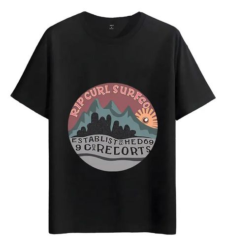 Women's T-Shirts Tshirt Muscle Freaks Surf Montanas Beach Style Rip Curl_ecoleips.com