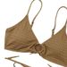 Women's Clothing Swimsuit Women's Summer New Sexy Ins Bikini Suit Solid Color Lace Up Durable Backless Swimsuit_ecoleips.com