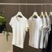 Slim-fit Simple Short-sleeved T-shirt Women's Summer Casual Versatile And Thin Short Top_ecoleips.com