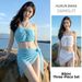 Women's Sexy Alluring Three Piece Swimsuit Set For Beach Vacation New Super_ecoleips.com