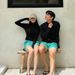 New 2026 Korean Style Long Sleeved Two Piece Swimsuit Sunscreen Casual Sports Surfing Suit for Men And Women_ecoleips.com