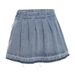 2025 Summer Women's New Fashion Washed Street Pleated Sexy Bodycon Denim Skirt_ecoleips.com